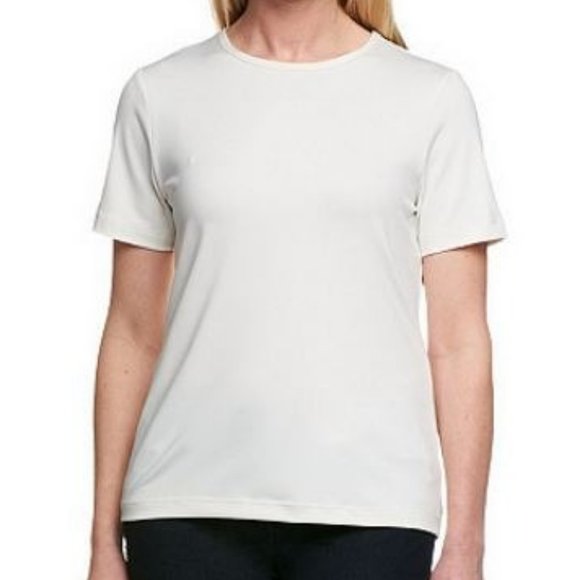 Susan Graver Tops - Susan Graver Essentials Butterknit Short Sleeve T-Shirt  8461
